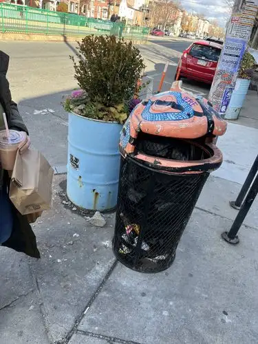 The most stylish trash can on the block!